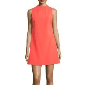Alice + Olivia Dress Sleeveless Coral Neon Size 4
